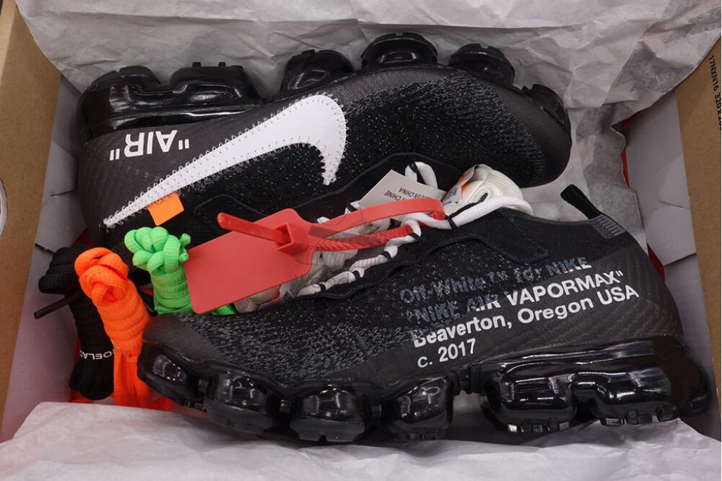 air vapormax off white