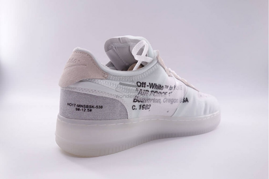 air force 1 low off white