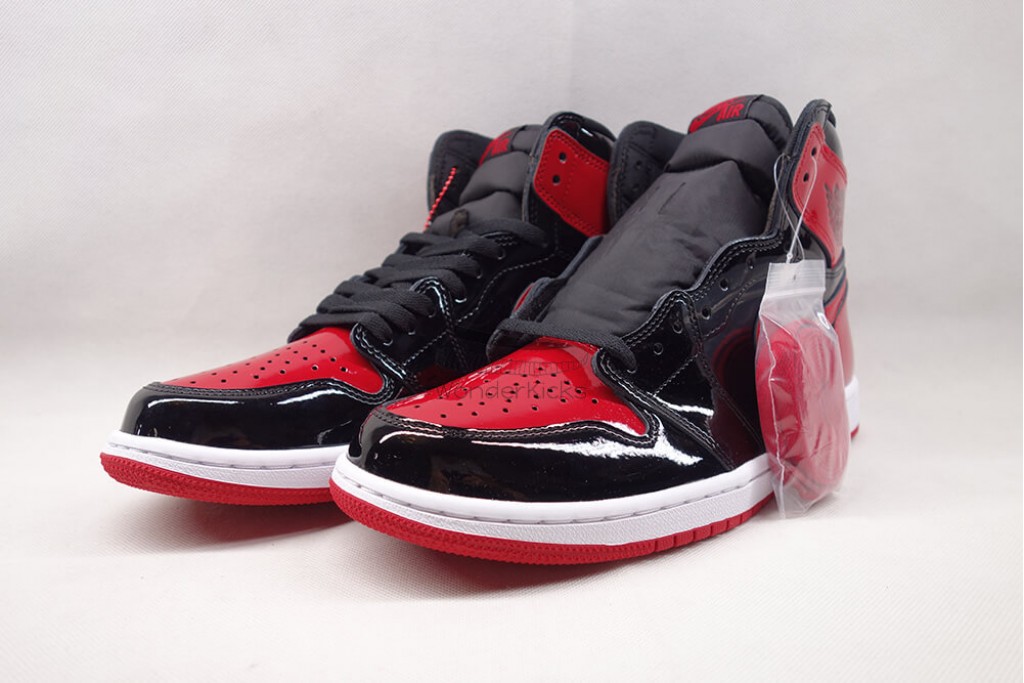 air jordan 1 retro high og patent bred