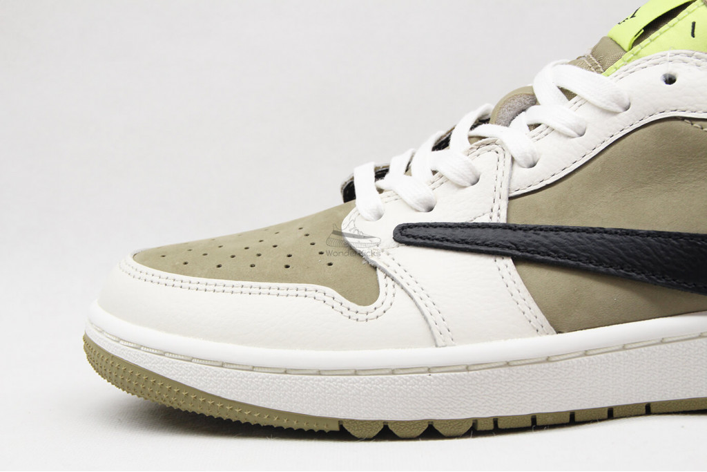 air jordan 1 retro low golf travis scott neutral olive