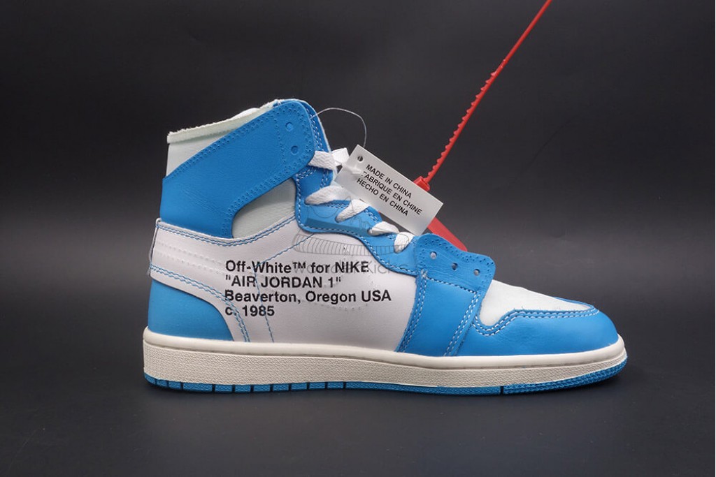 air jordan 1 retro high og off white unc