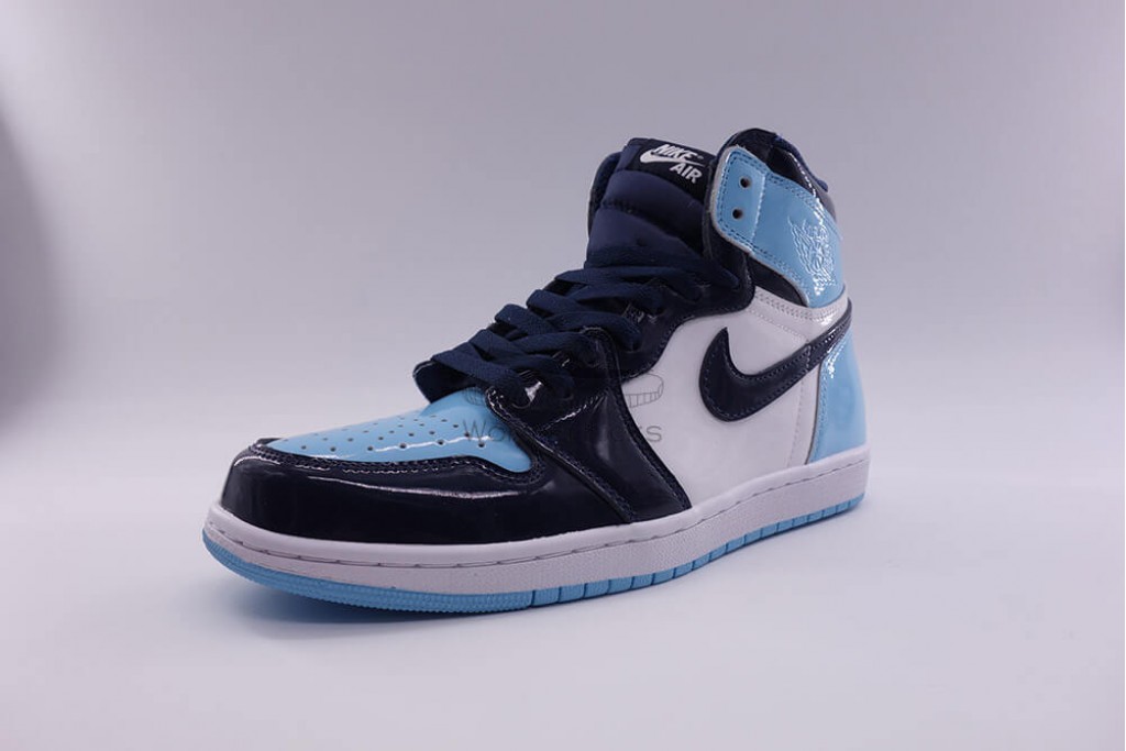 air jordan 1 retro high unc patent