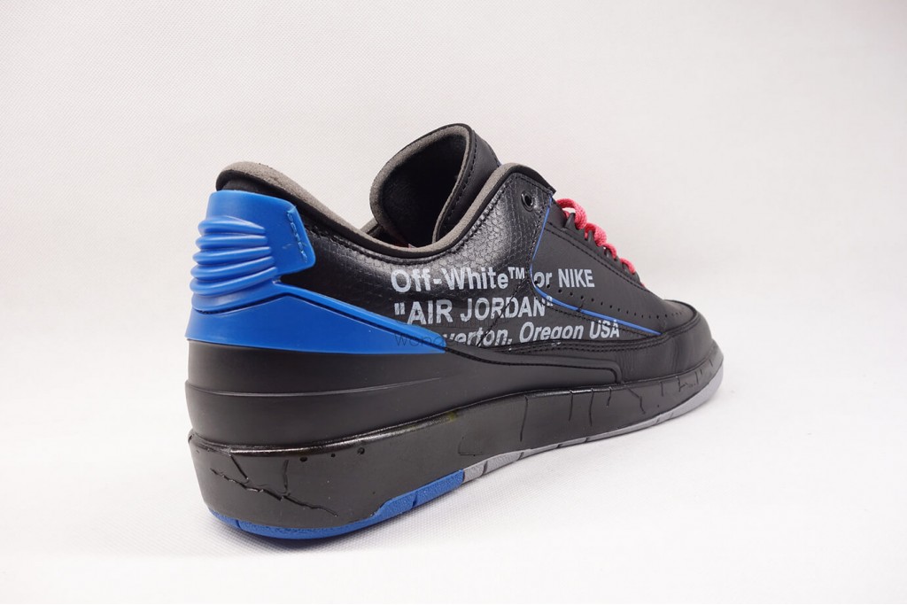 air jordan 2 retro low sp off-white black blue