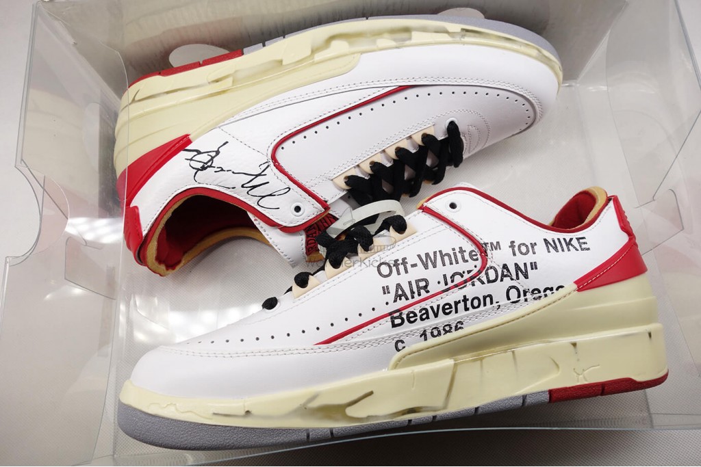 air jordan 2 retro low sp off-white white red