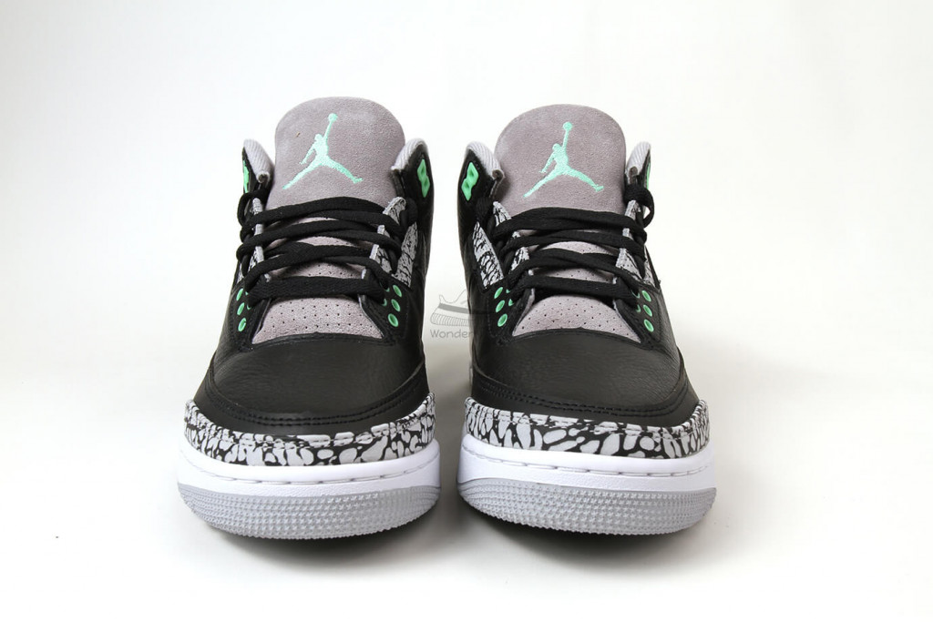 air jordan 3 retro green glow