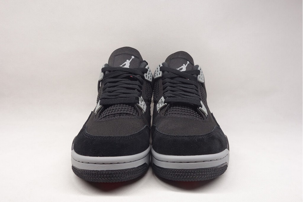 air jordan 4 retro se black canvas