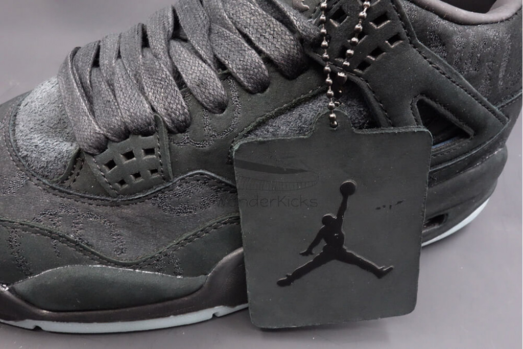 air jordan 4 retro kaws black