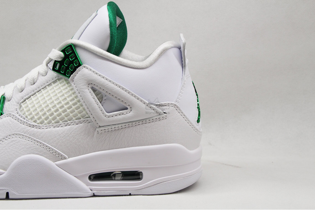 air jordan 4 retro metallic green