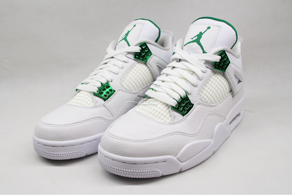 air jordan 4 retro metallic green