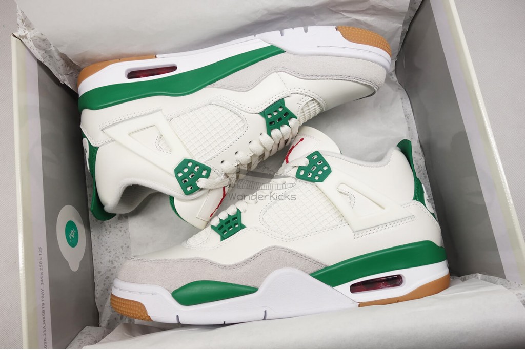 air jordan 4 retro sb pine green