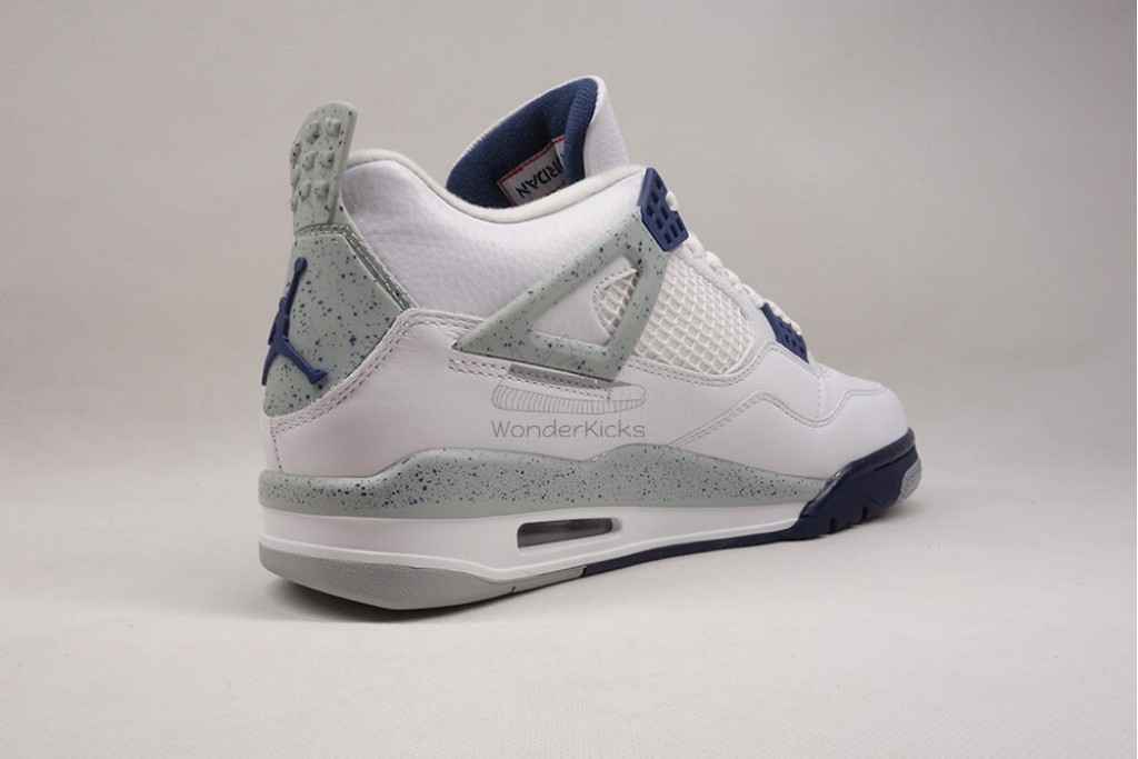 air jordan 4 retro white midnight navy