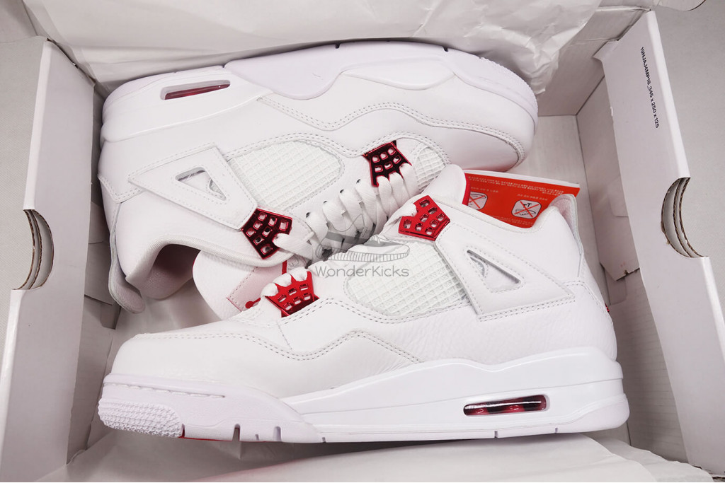 air jordan 4 retro metallic red