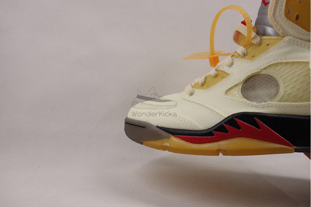 air jordan 5 retro off white sail