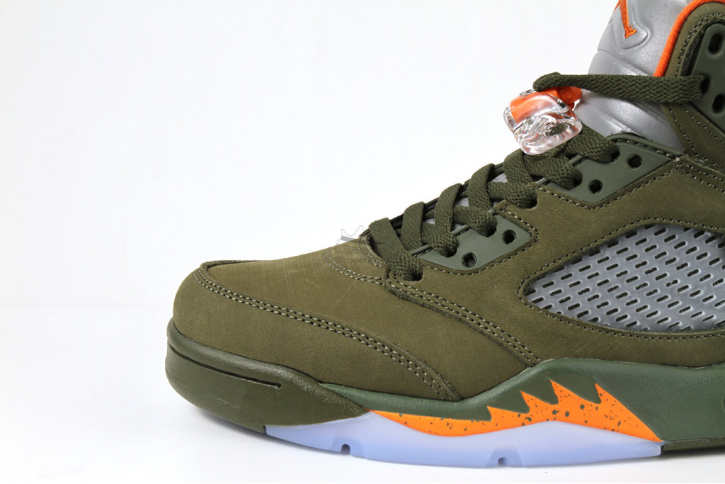 air jordan 5 retro olive (2024)