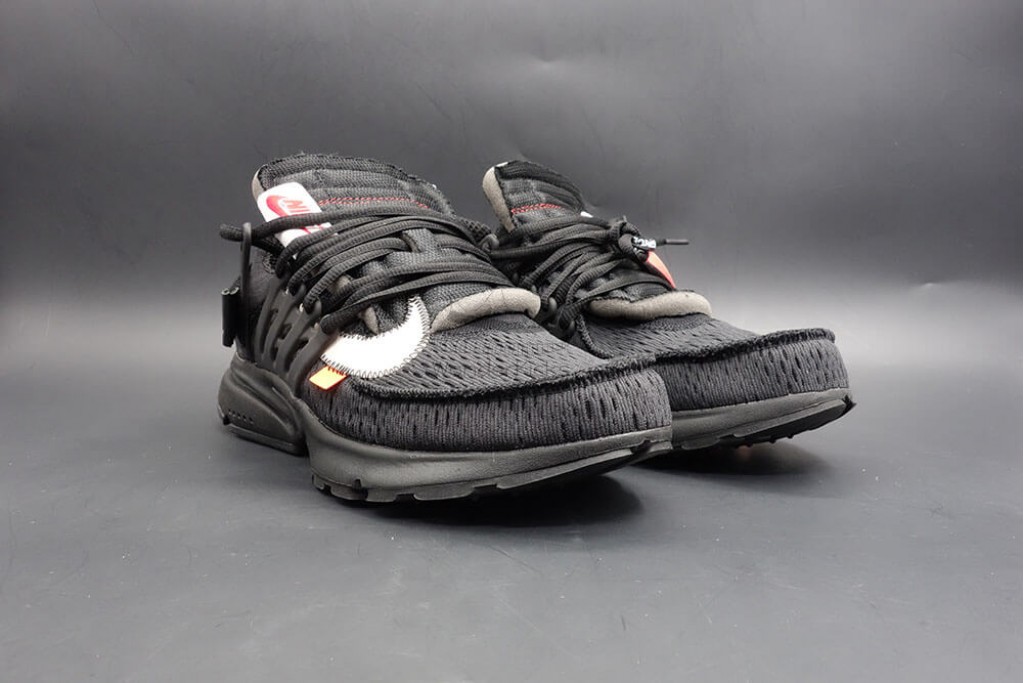 air presto off white black