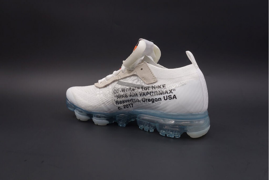 air vapormax off white in white