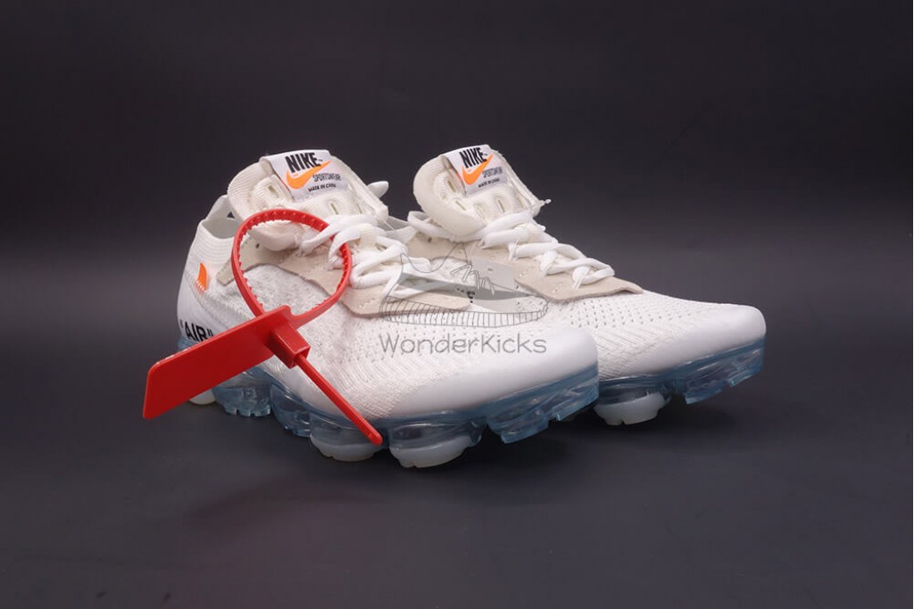 air vapormax off white in white