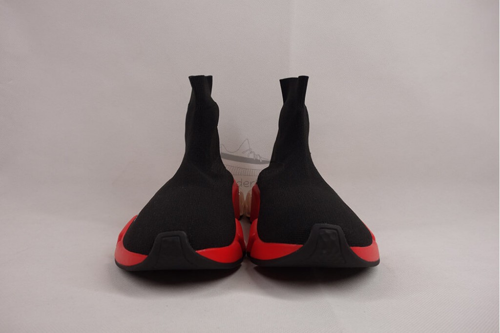 bc speed trainer clear sole red