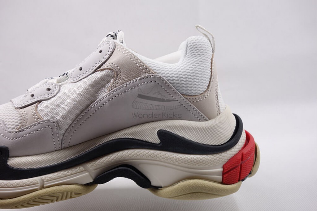 bc triple s trainer white black red