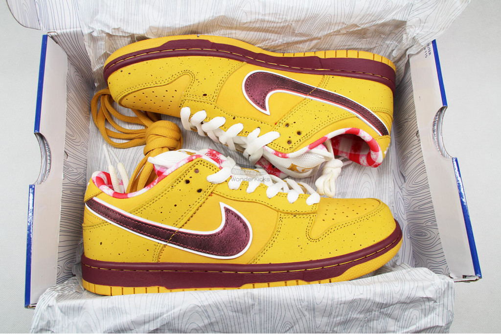 sb dunk low concepts yellow lobster