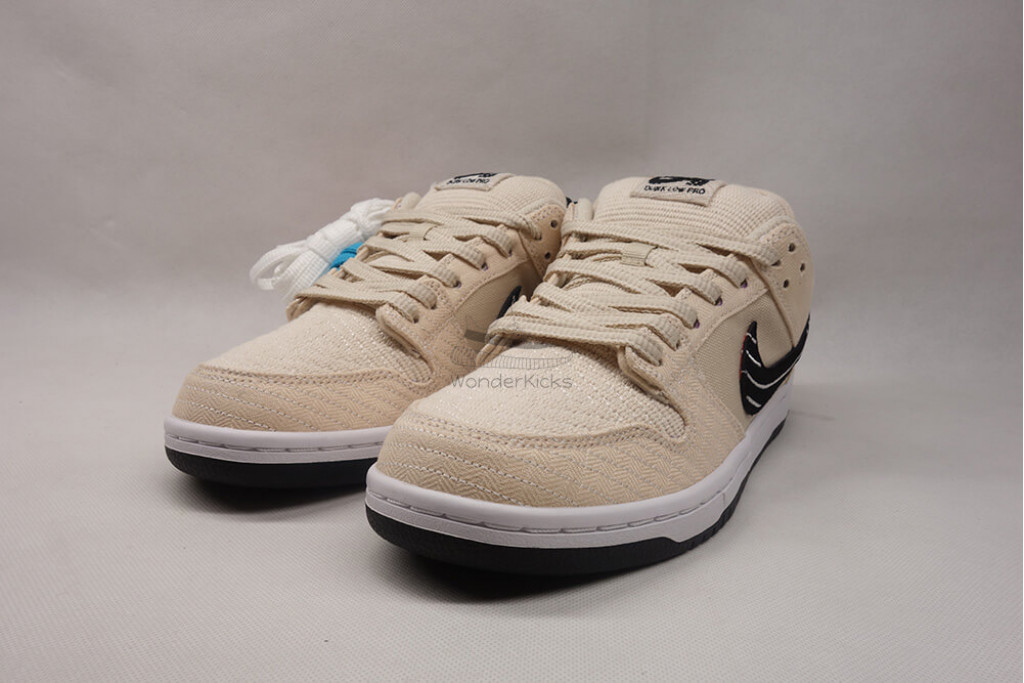 sb dunk low albino & preto