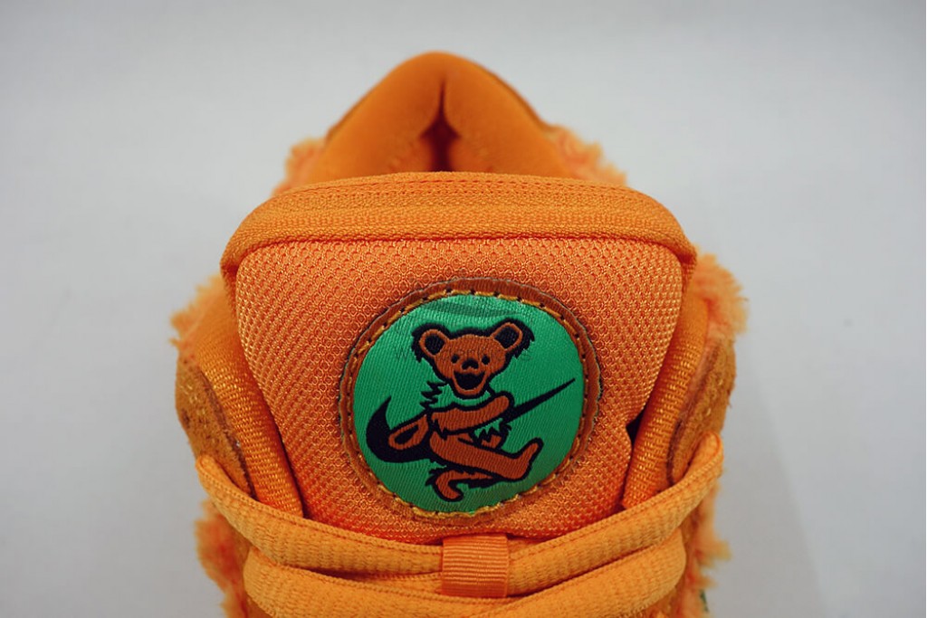 sb dunk low grateful dead bears orange