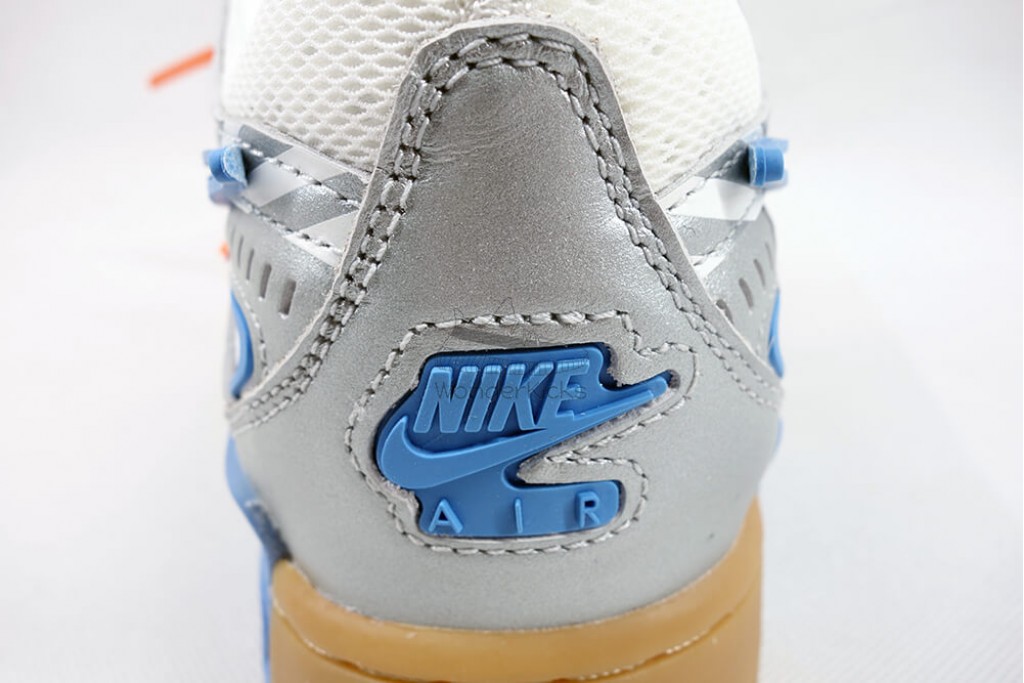 air rubber dunk off white unc