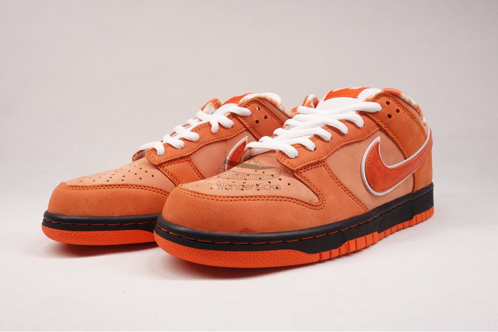 sb dunk low concepts orange lobster