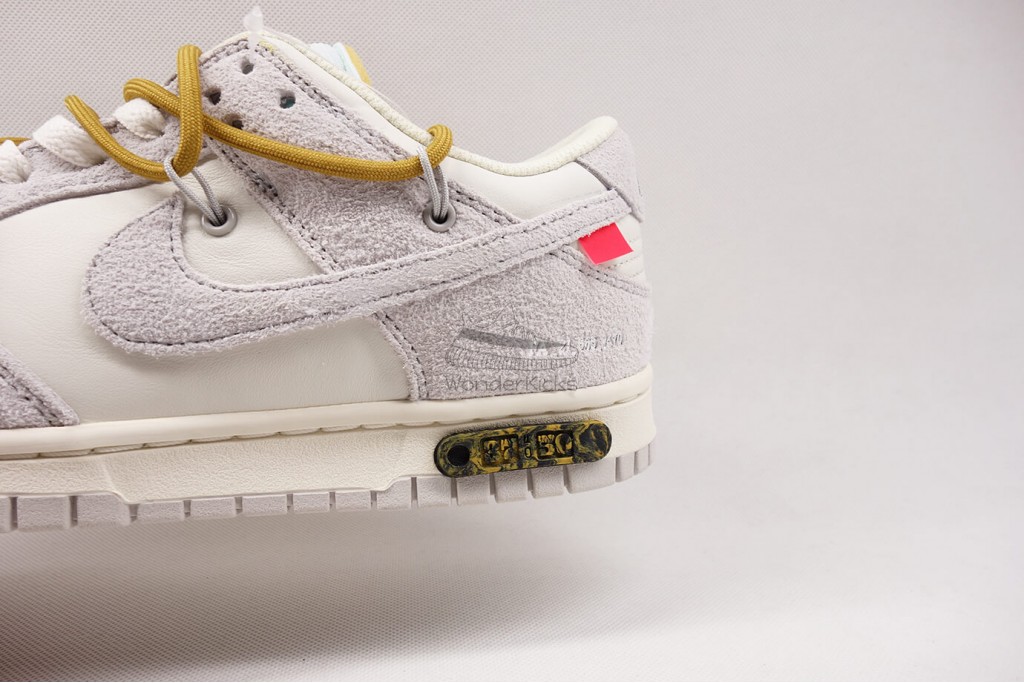 dunk low off white lot 37