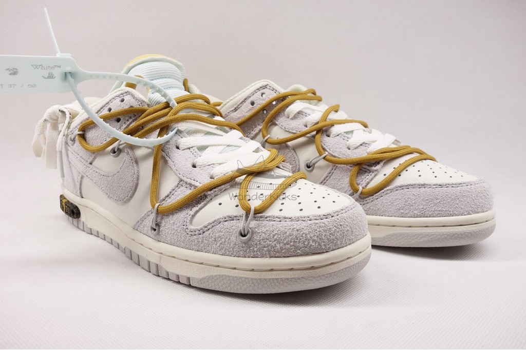 dunk low off white lot 37