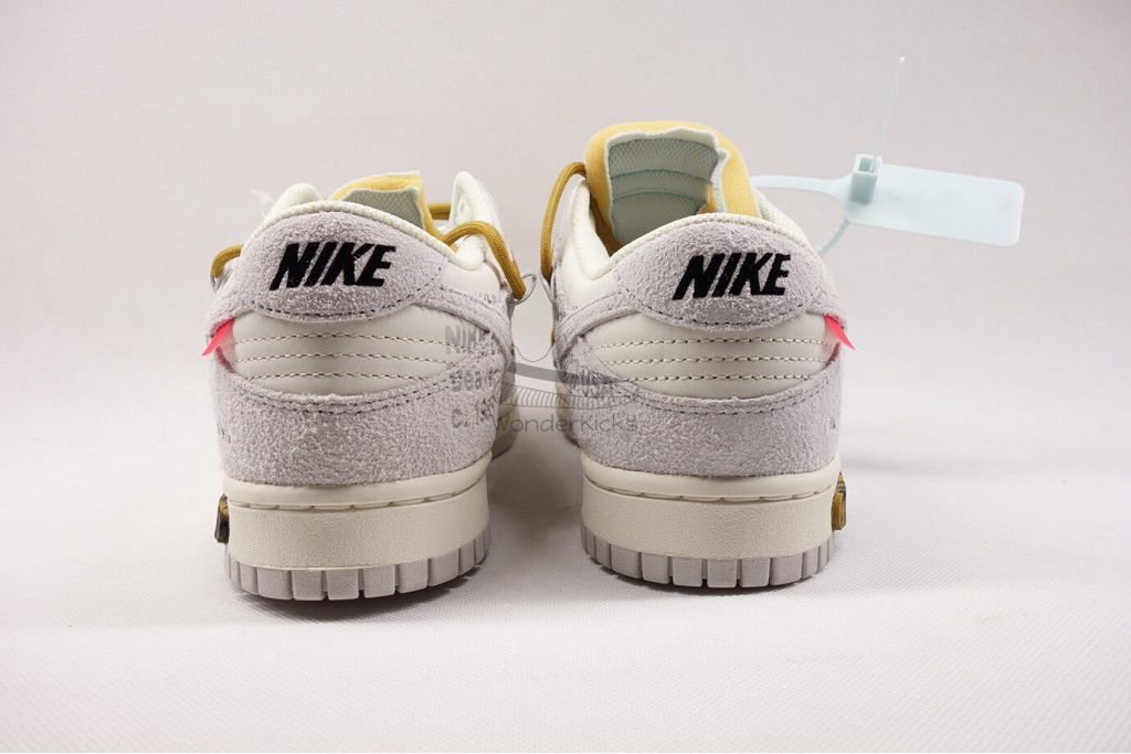 dunk low off white lot 37