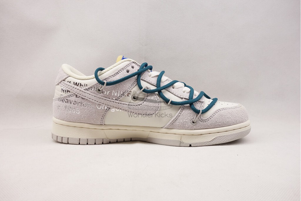 dunk low off white lot 16