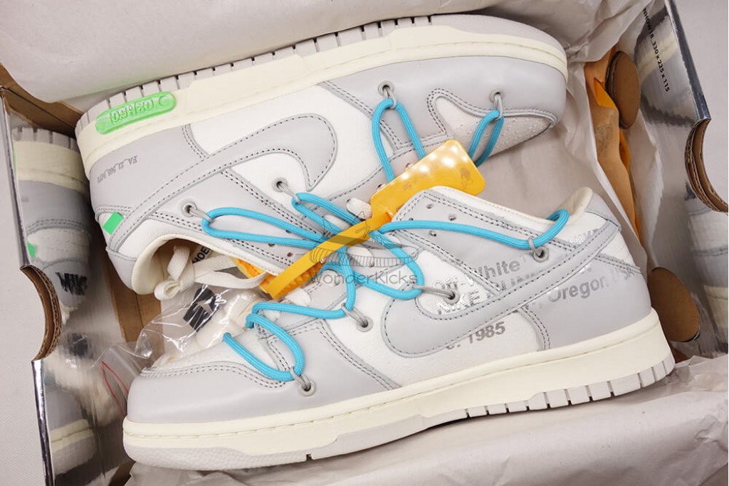 dunk low off white lot 2