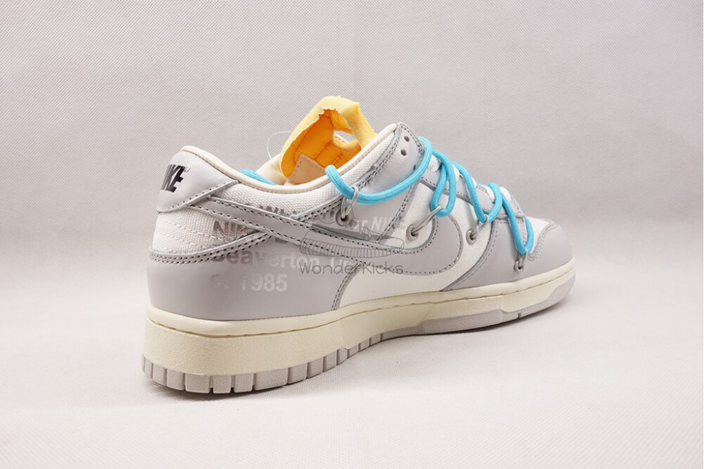 dunk low off white lot 2