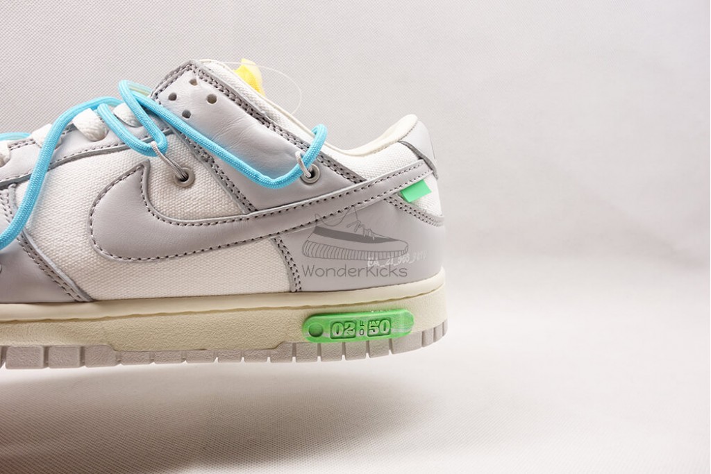 dunk low off white lot 2