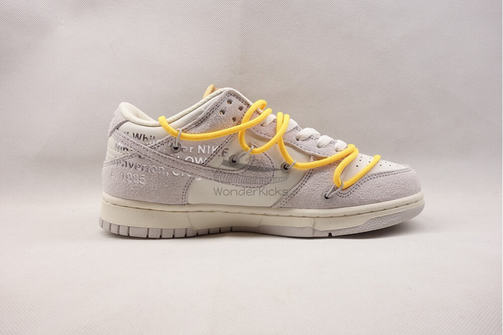 dunk low off white lot 39