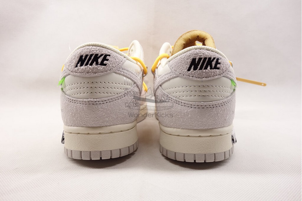 dunk low off white lot 39