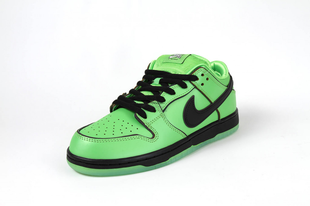 sb dunk low the powerpuff girls buttercup