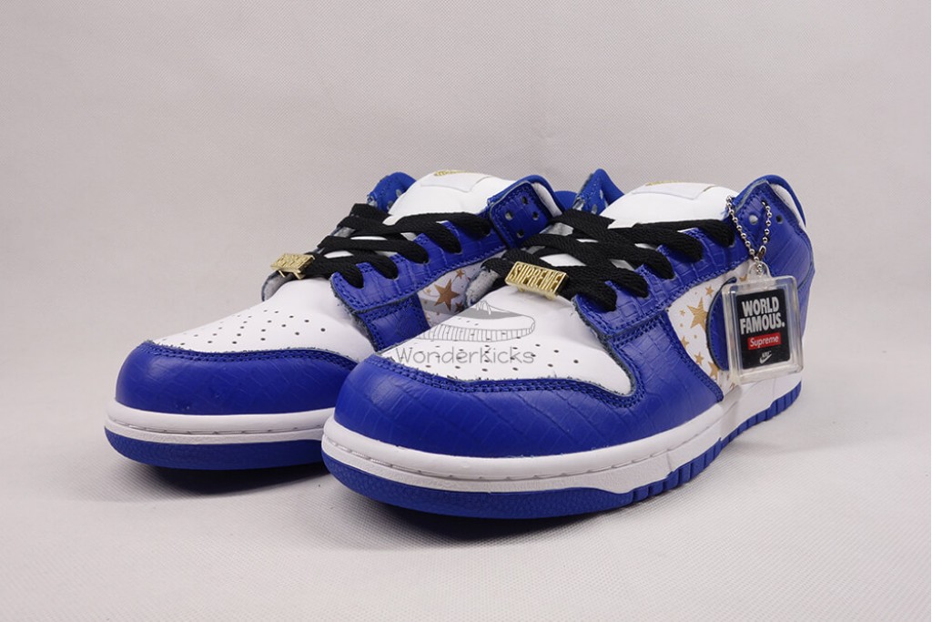 sb dunk low Sup*e stars hyper royal