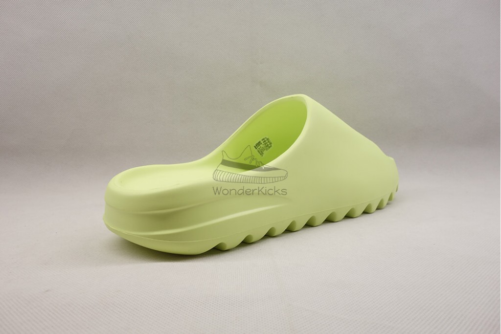 yeezy slide glow green