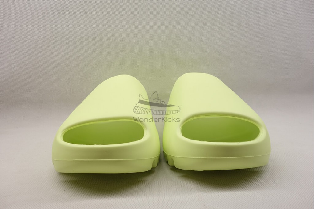 yeezy slide glow green